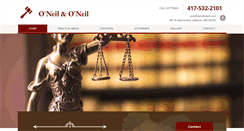 Desktop Screenshot of oneiloneil.com